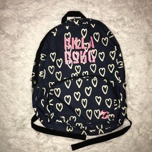 BILLABONG | Hand Over Love Backpack: WHITE HEARTS